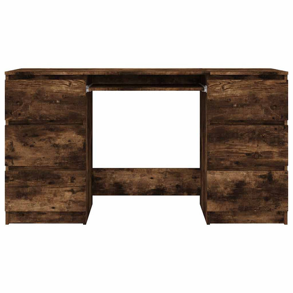 Schreibtisch Räuchereiche 140 cm