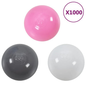 vidaXL Ball Pit Balls 1000 pcs. Multicolour