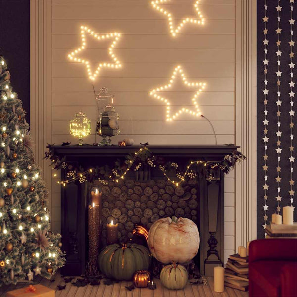 LED Weihnachtsstern Silhouette, 56cm
