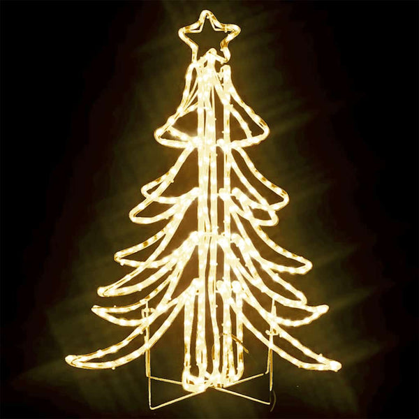 LED Weihnachtsbaum Klappbar Warmweiß 93cm