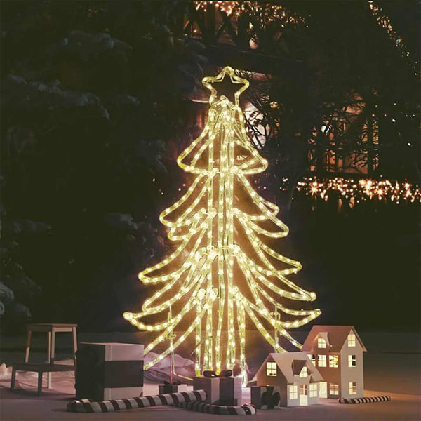 LED Weihnachtsbaum Klappbar Warmweiß 93cm