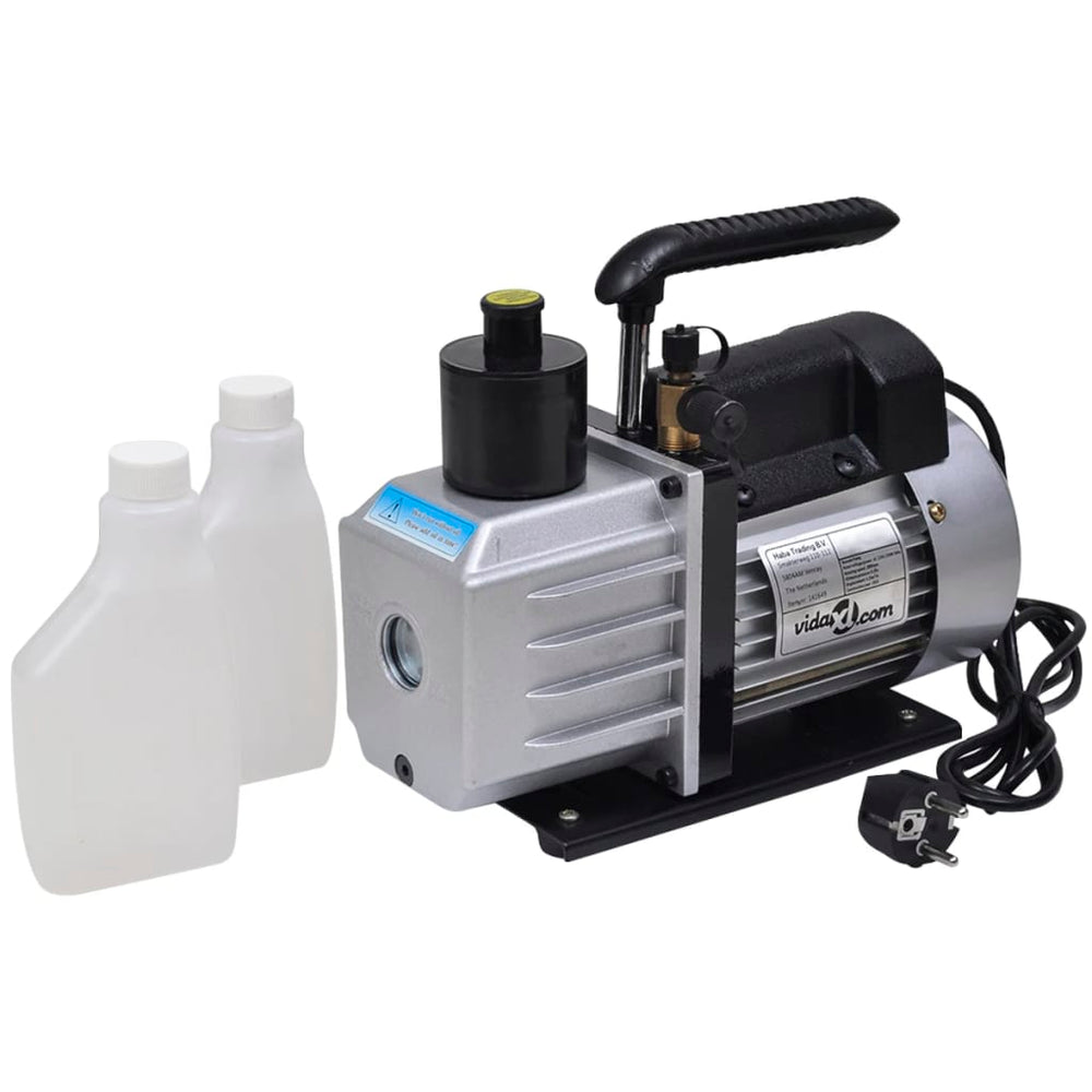 vidaXL Vacuum Chamber with 2-Stage Pump 3.7 L