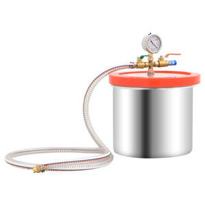 vidaXL Vacuum Chamber with 2-Stage Pump 7.4 L