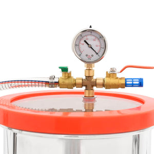 vidaXL Vacuum Chamber with 2-Stage Pump 7.4 L