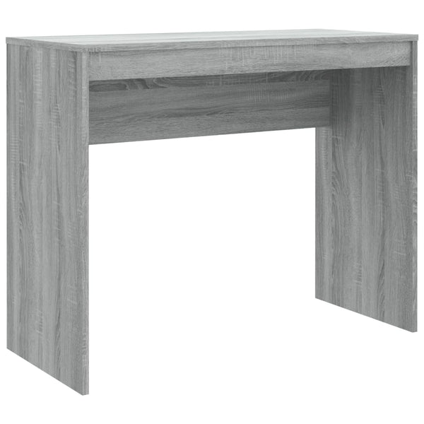 vidaXL Desk Sonoma Grey 90x40x72 cm Engineered Wood