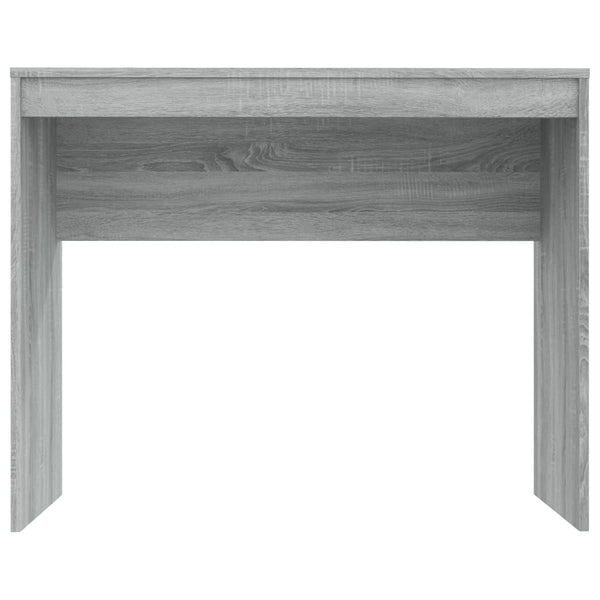 vidaXL Desk Sonoma Grey 90x40x72 cm Engineered Wood