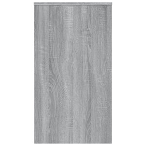 vidaXL Desk Sonoma Grey 90x40x72 cm Engineered Wood