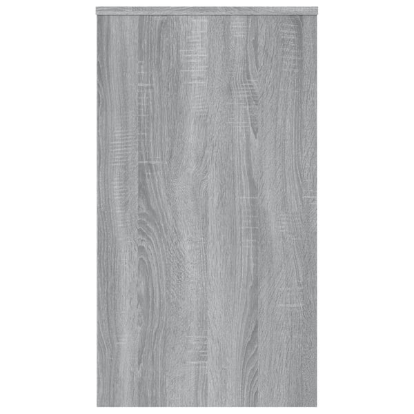 vidaXL Desk Sonoma Grey 90x40x72 cm Engineered Wood