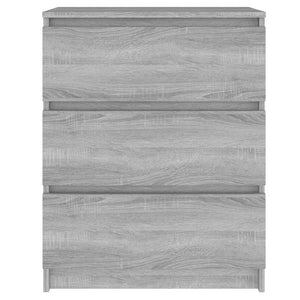 vidaXL Sideboard Grey Sonoma 60x35x76 cm Engineered Wood