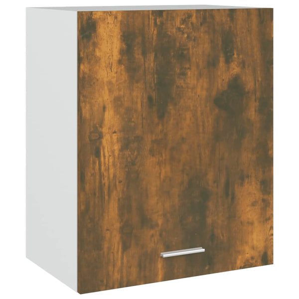 vidaXL Wall Cabinet Lyon Smoked Oak 50x31x60 cm Engineered Wood