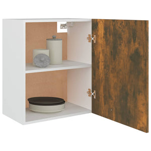 vidaXL Wall Cabinet Lyon Smoked Oak 50x31x60 cm Engineered Wood
