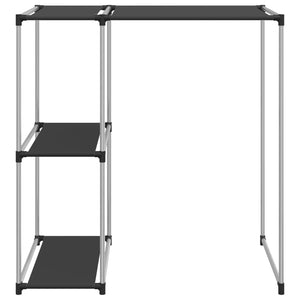vidaXL Washing Machine Rack Black 87x55x90.5 cm Iron