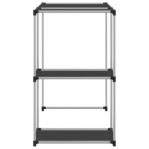 vidaXL Washing Machine Rack Black 87x55x90.5 cm Iron