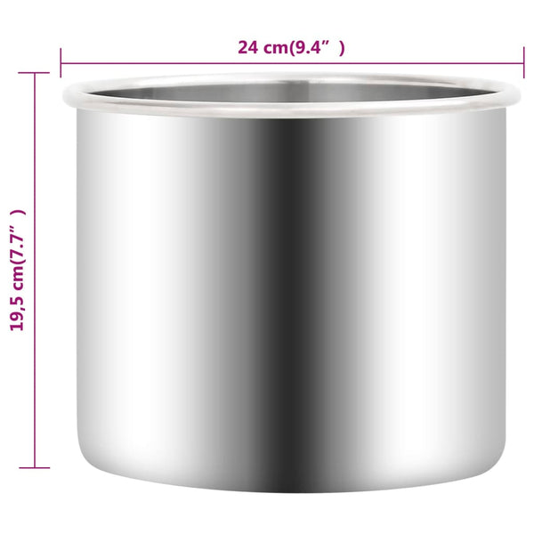 vidaXL Vacuum Chamber Stainless Steel 7.4 L