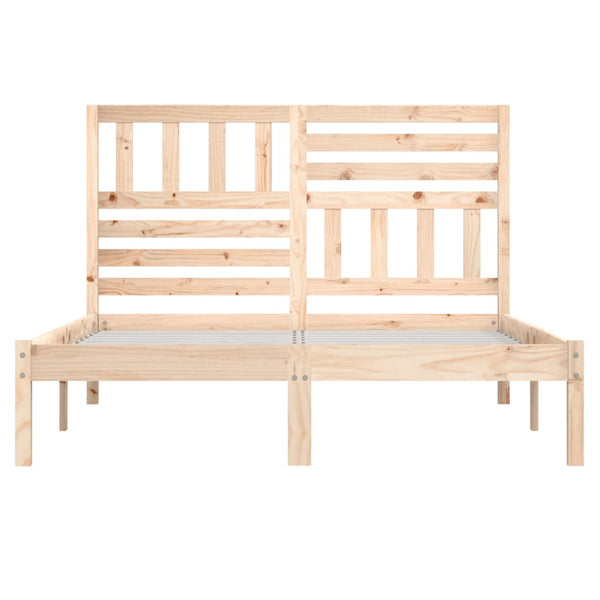 vidaXL Solid Wood Bed 150x200 cm Pine