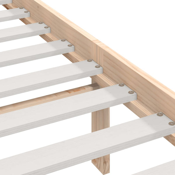 vidaXL Solid Wood Bed 150x200 cm Pine