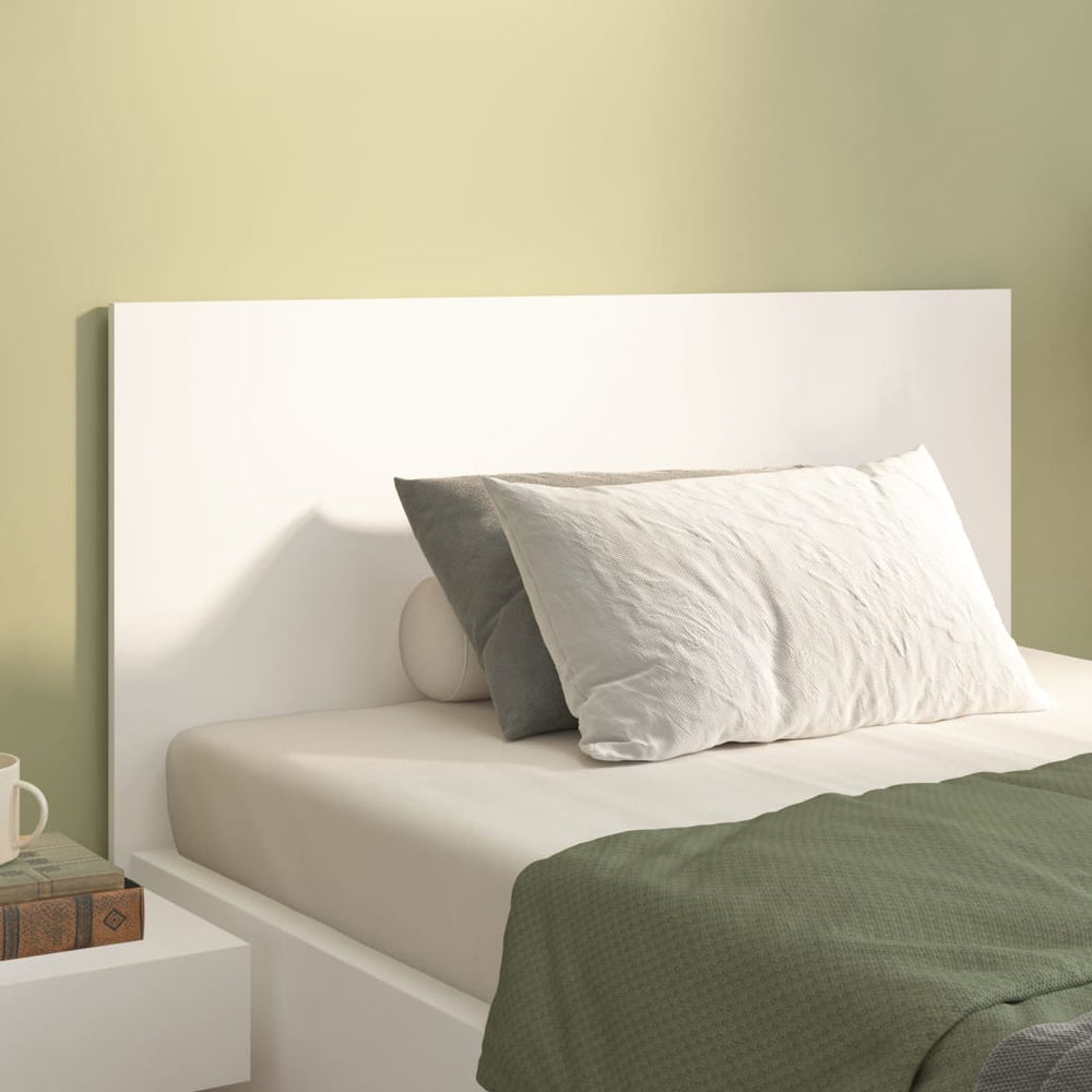 Weißes Kopfteil 120 cm