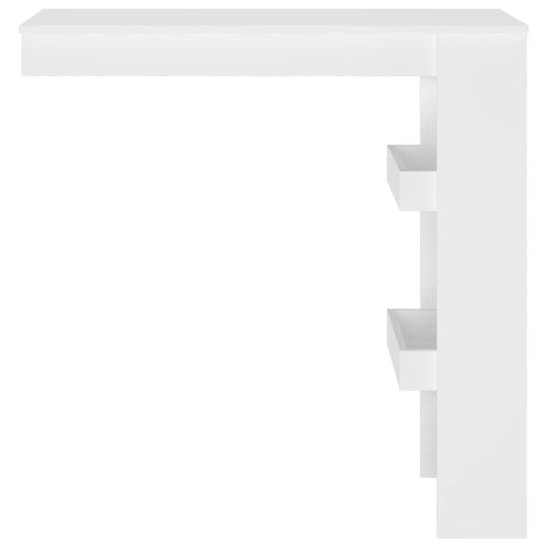 Wand Bartisch Weiß 102 cm