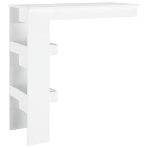 Wand Bartisch Weiß 102 cm