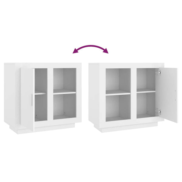 Weißes Sideboard 80x40x75 cm