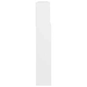 vidaXL Headboard with Storage White 220x19x103.5 cm