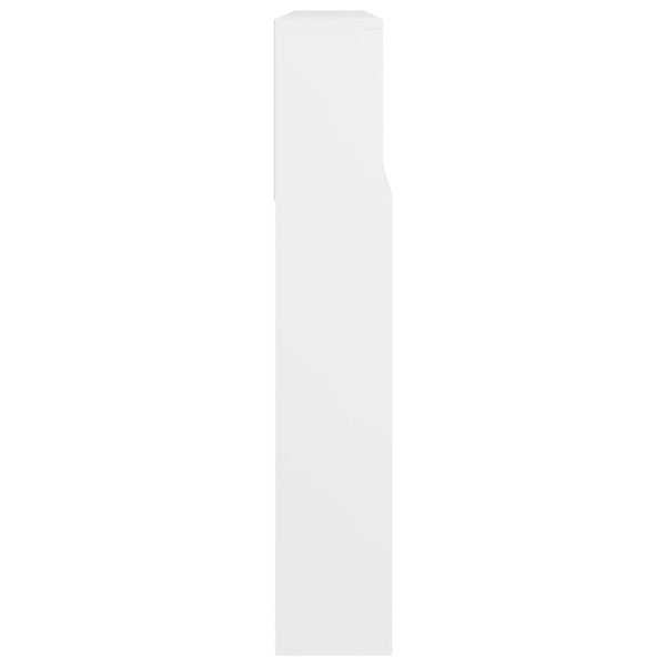 vidaXL Headboard with Storage White 220x19x103.5 cm