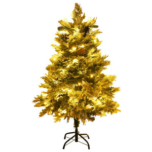 Weihnachtsbaum mit Beleuchtung Grün 150cm