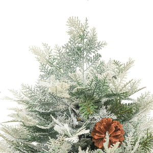 Weihnachtsbaum mit Beleuchtung Grün 150cm