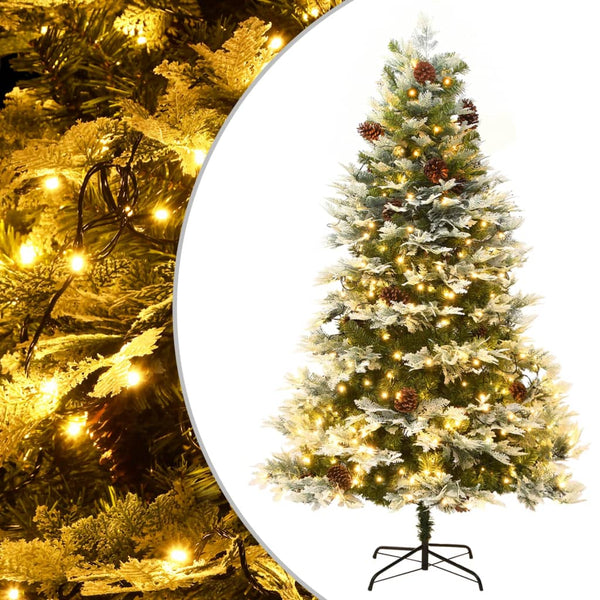 Weihnachtsbaum mit Beleuchtung 195 cm