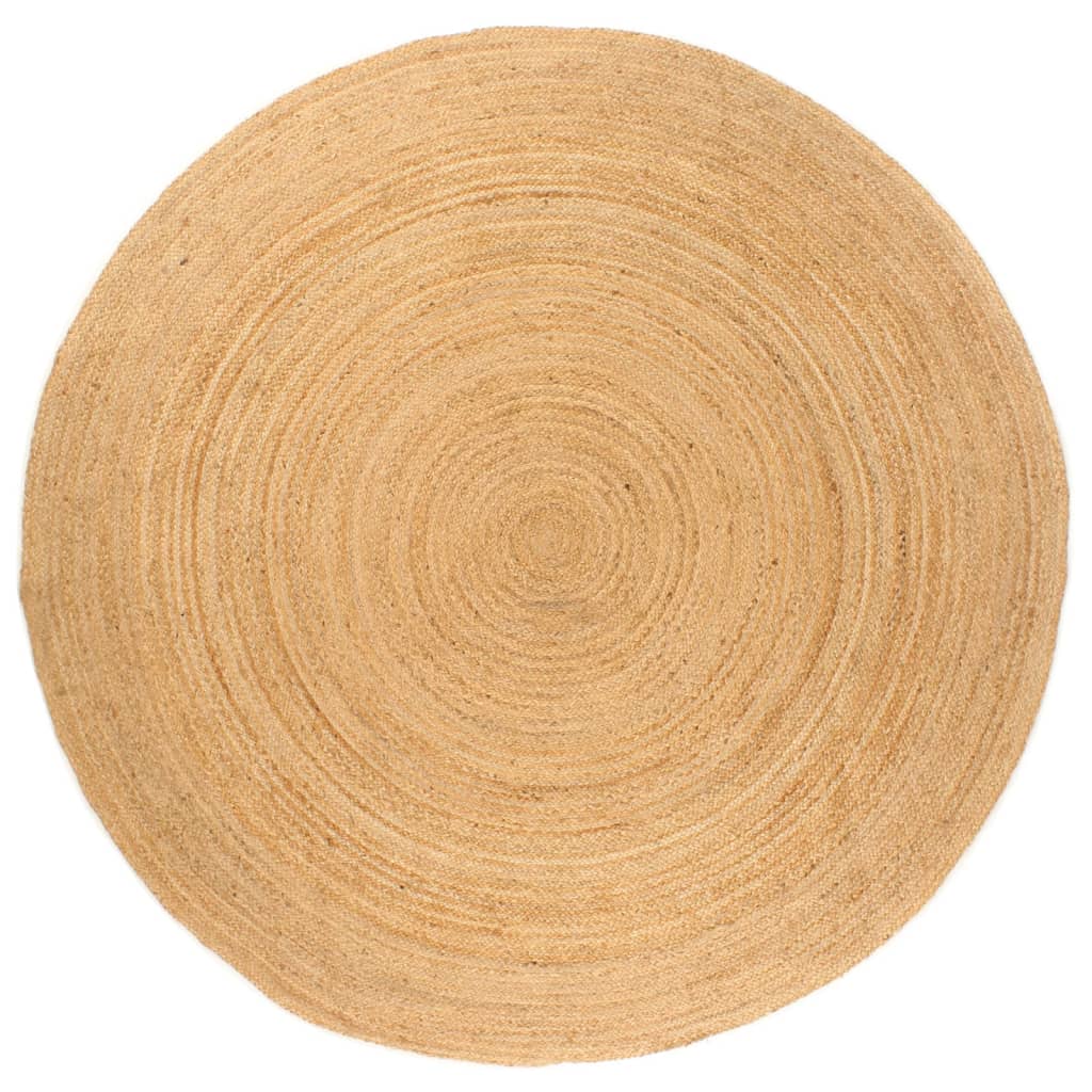 Runder Jute Teppich, 180 cm