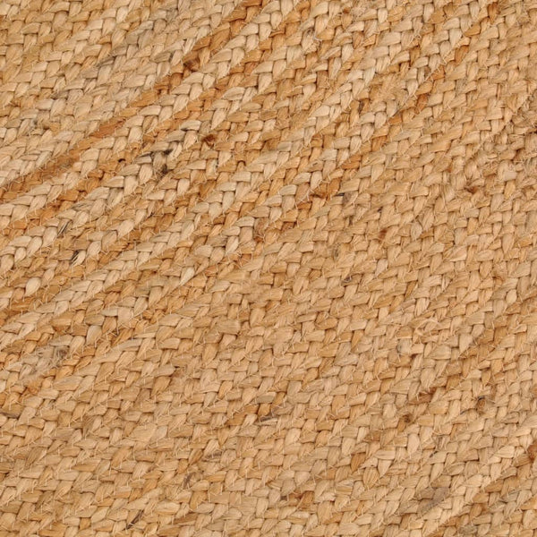 Geflochtener Jute Teppich, Rund, 210cm
