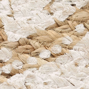 Geflochtener Jute Teppich, 210 cm Rund