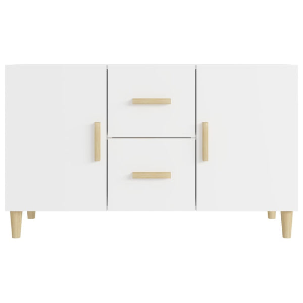 vidaXL Sideboard White 100x36x60 cm Engineered Wood