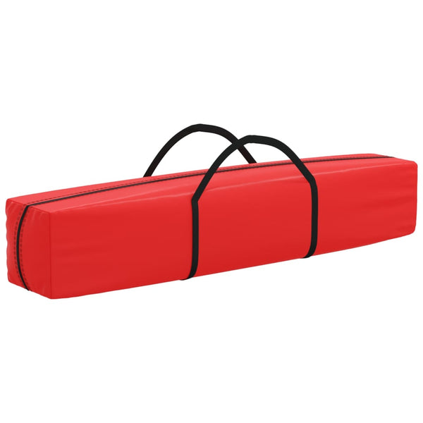 Rotes Faltbares Partyzelt 3x6 m