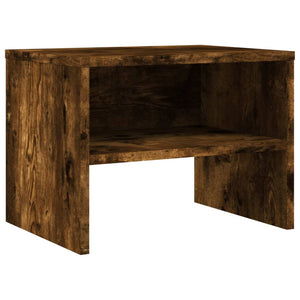 vidaXL Nightstands 2 pcs Smoked Oak 40x30x30 cm Engineered Wood