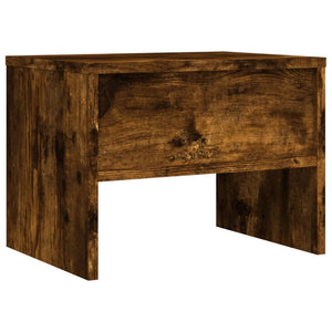 vidaXL Nightstands 2 pcs Smoked Oak 40x30x30 cm Engineered Wood