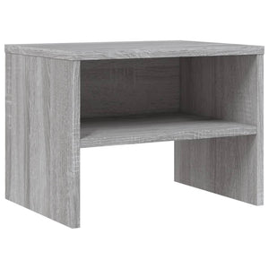 vidaXL Nightstands 2 pcs. Gray Sonoma 40x30x30 cm Engineered Wood