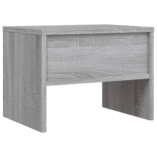 vidaXL Nightstands 2 pcs. Gray Sonoma 40x30x30 cm Engineered Wood