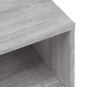vidaXL Nightstands 2 pcs. Gray Sonoma 40x30x30 cm Engineered Wood
