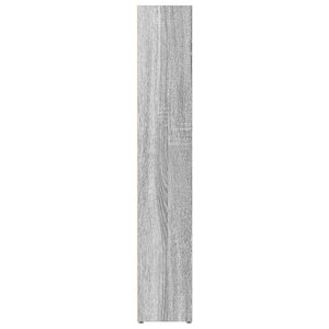 vidaXL CD Cabinets 2 pcs. Grey Sonoma 21x16x93.5 cm Engineered Wood