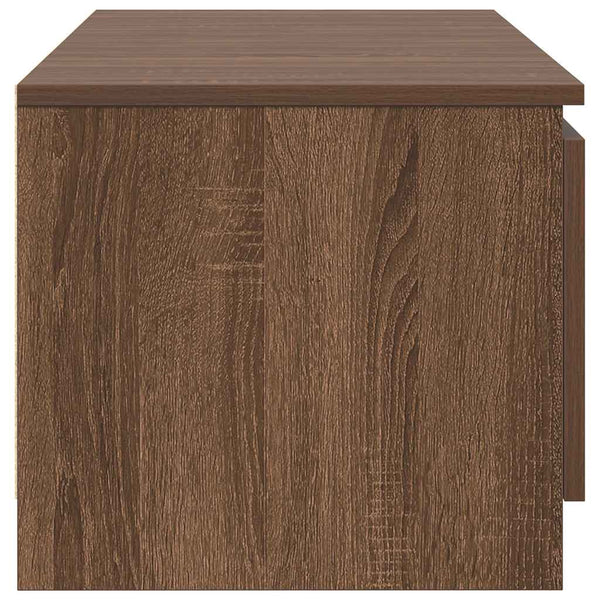 vidaXL TV Cabinet Brown Oak Look 140x40x35.5 cm Engineered Wood