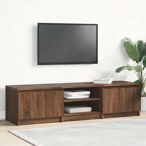 vidaXL TV Cabinet Brown Oak Look 140x40x35.5 cm Engineered Wood