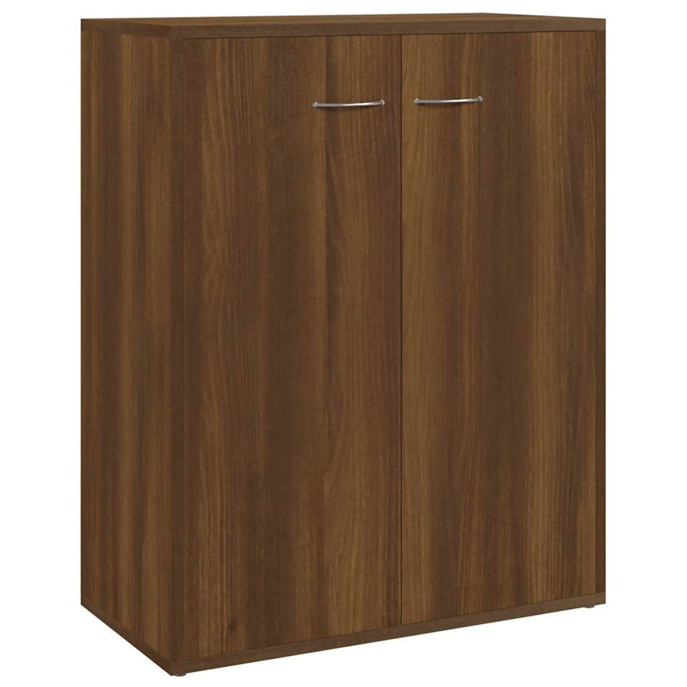 vidaXL Sideboard Brown Oak Look 60x30x75 cm Engineered Wood