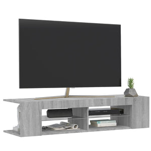 TV-Schrank Grau Sonoma mit LED