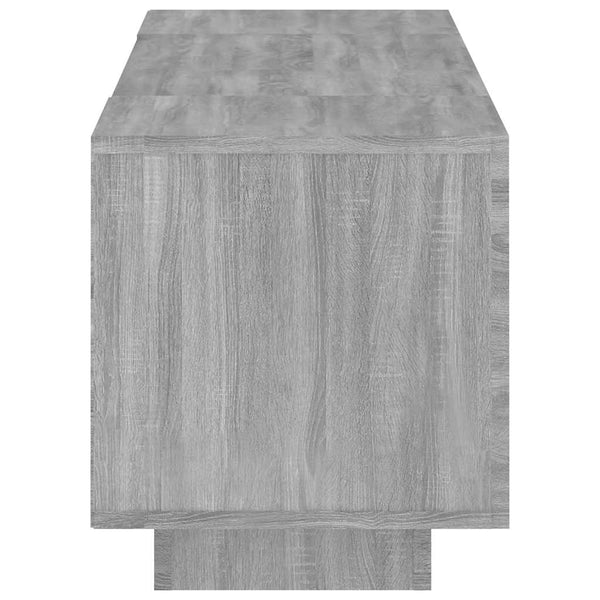 TV-Schrank mit LED Grau Sonoma 160 cm