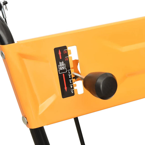 vidaXL 2-in-1 Snow Blower and Sweeper Petrol Powered 6.5 HP