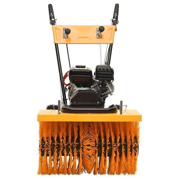 vidaXL 2-in-1 Snow Blower and Sweeper Petrol Powered 6.5 HP