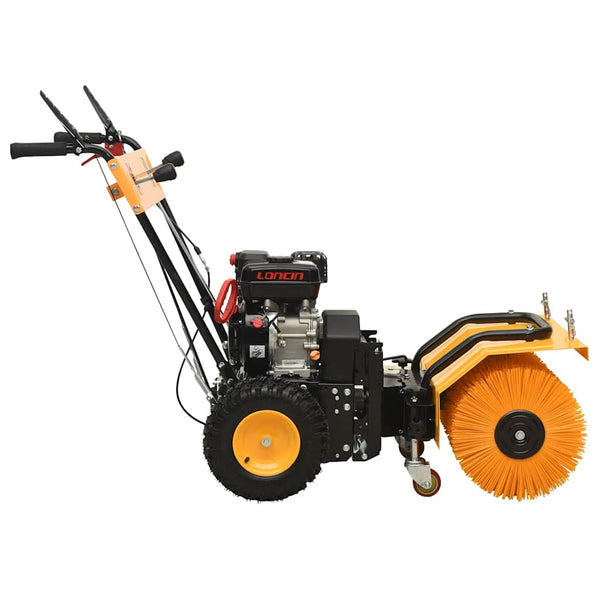 vidaXL 2-in-1 Snow Blower and Sweeper Petrol Powered 6.5 HP