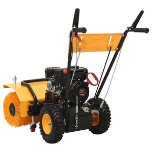 vidaXL 2-in-1 Snow Blower and Sweeper Petrol Powered 6.5 HP