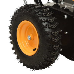 vidaXL 2-in-1 Snow Blower and Sweeper Petrol Powered 6.5 HP